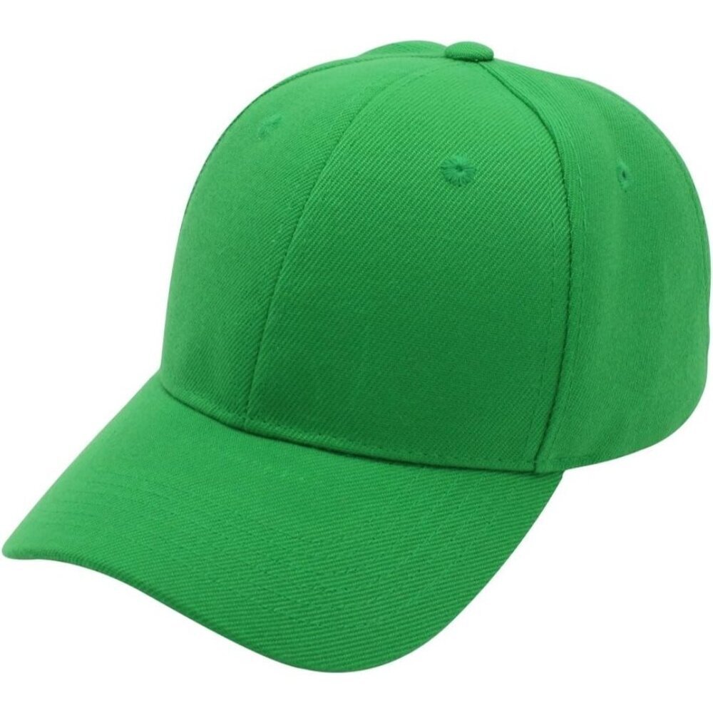 Baseball Kelly Green Cap Men Women Hat
